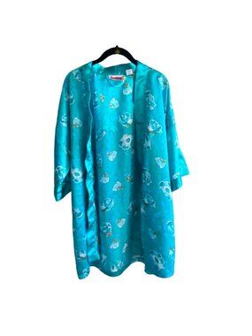 Jammilicious Womens Knee Length Kimono Style Robe W/ No Tie-Sz M-GUC
